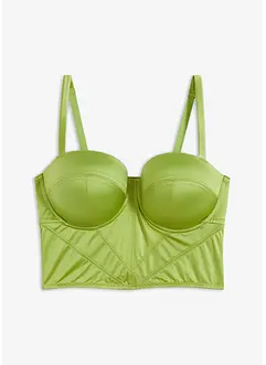 Soutien-gorge bustier à coques et armatures, bonprix
