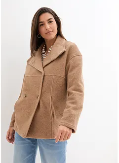Veste oversize aspect laine, bonprix