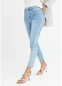 Jean skinny avec strass, bonprix