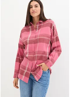 Chemise en flanelle à carreaux, bonprix