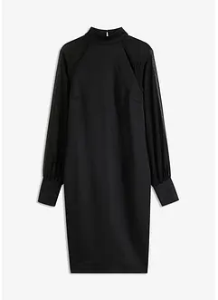 Robe midi à découpes, bonprix