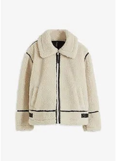 Veste en fausse fourrure, bonprix