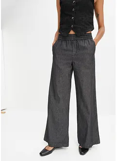 Jean large taille haute, bonprix