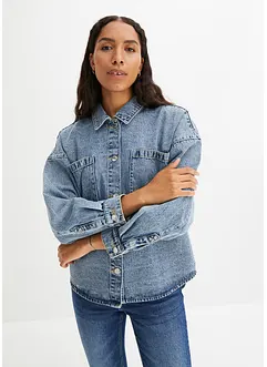 Surchemise oversize en jean, bonprix