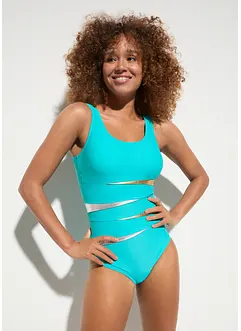 Maillot 1 pièce sculptant exclusif, maintien modéré, bonprix