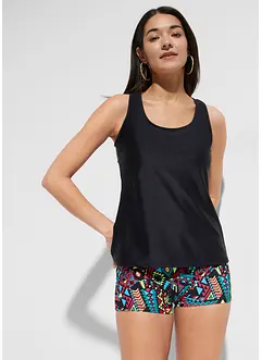 Tankini (ens. 3 pces) avec haut brassière, bonprix