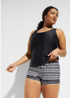 Tankini (ens. 3 pces) avec haut brassière, bonprix