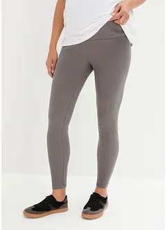 Legging de grossesse en coton côtelé, coupe slim, bonprix