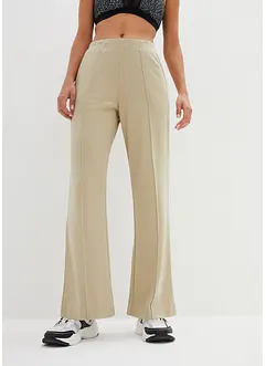 Pantalon en Punto di Roma avec plis religieuse, bonprix