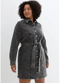 Robe courte en jean, bonprix