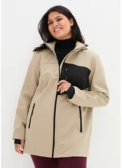 Veste softshell, déperlante, bonprix