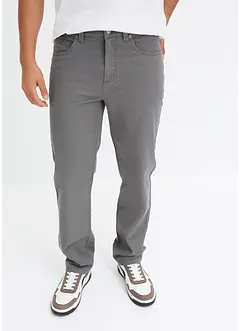 Pantalon droit en coton stretch, Classic Fit, bonprix