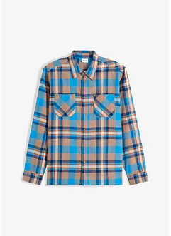 Chemise manches longues à carreaux, bonprix