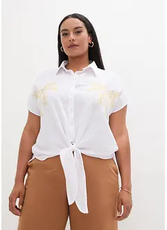 Blouse à broderie, bonprix