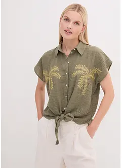 Blouse à broderie, bonprix