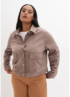 Veste synthétique style boxy, bonprix