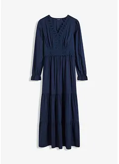 Robe longue avec dentelle, bonprix