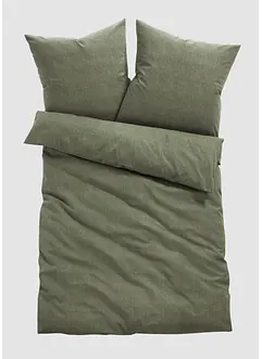 Parure de lit aspect lin, bonprix