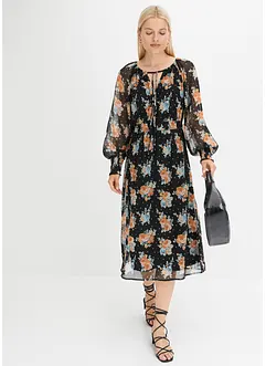 Robe midi imprimée, bonprix