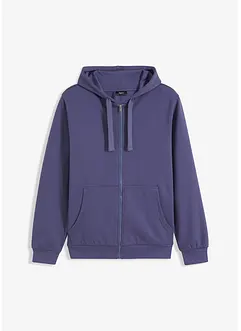 Sweat zippé à capuche, bonprix