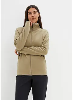 Veste polaire avec poches zippées, bonprix