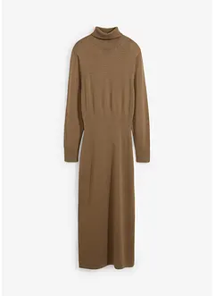 Robe en maille en laine mérinos, bonprix