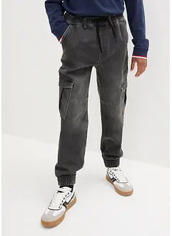 Jean garçon à poches cargo, Regular Fit, bonprix