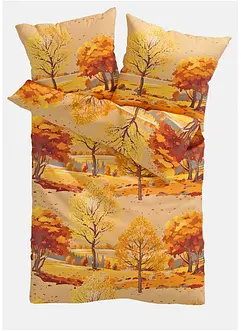 Parure de lit avec un paysage automnal, bonprix