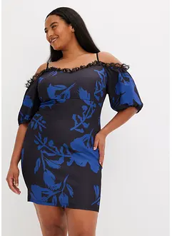 Robe à bretelles avec dentelle, bonprix