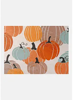 Paillasson motif citrouilles, bonprix