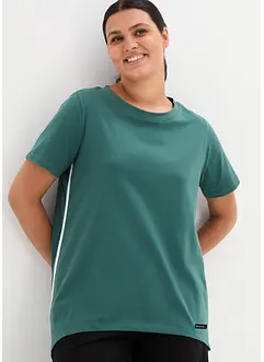 Lot de 2 t-shirts avec pans asymétriques à la base, bonprix