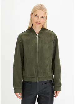 Blouson aspect daim, bonprix