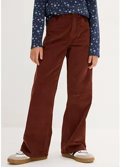 Pantalon en velours côtelé pour fille, Loose Fit, bonprix