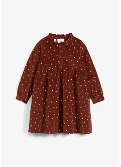 Robe en velours côtelé pour fille, bonprix