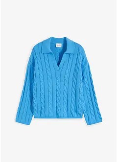 Pull à motif torsadé, bonprix