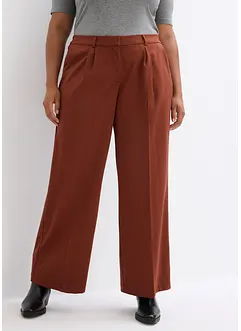 Pantalon large à pinces, bonprix