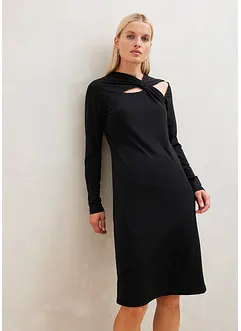 Robe en jersey avec découpe, bonprix