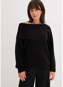 Pull avec un large col, bonprix