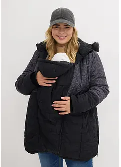 Manteau d'hiver de grossesse/veste de portage à imprimé, bonprix