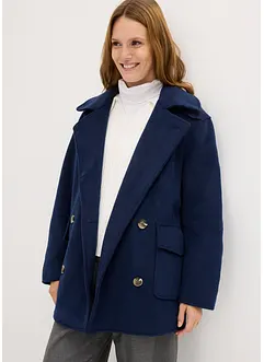 Manteau caban aspect laine, bonprix