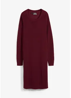 Robe oversize en maille côtelée, bonprix