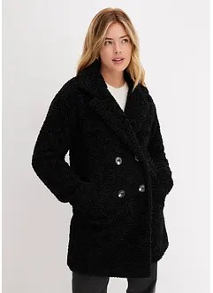 Manteau court oversize aspect laine, bonprix