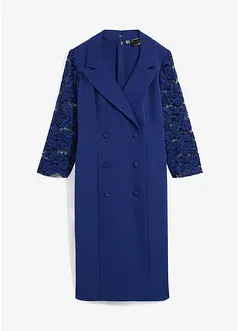 Robe blazer avec manches en dentelle, bonprix