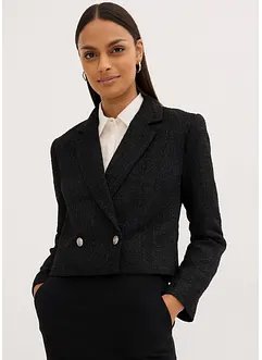 Blazer en bouclé avec fils brillants, bonprix