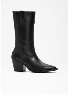 Bottes western en cuir, bonprix