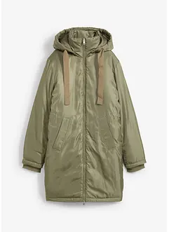 Parka rembourrée à capuche amovible et ampleur réglable, bonprix