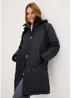 Parka rembourrée à capuche amovible et ampleur réglable, bonprix