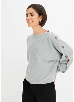 Pull à boutons, bonprix