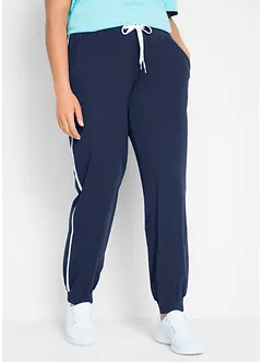 Pantalon de jogging en coton et viscose, bonprix