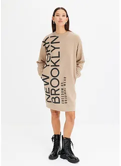 Robe sweat avec poches, bonprix